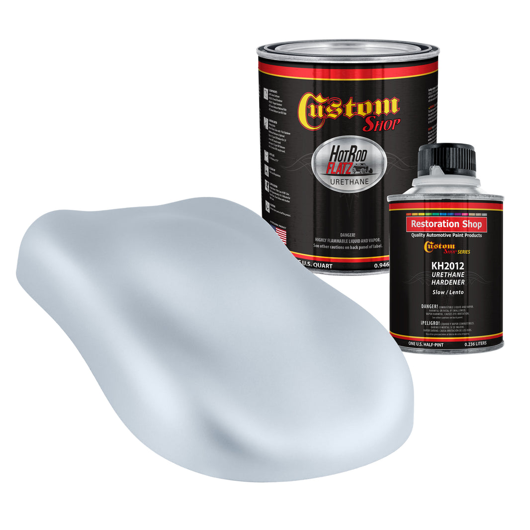 Military Flatz 595-36375 Light Gray - 2K Urethane Flat Automotive Paint - Quart Kit