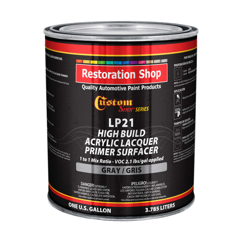 Custom Shop Hi-Build Lacquer Primers — TCP Global