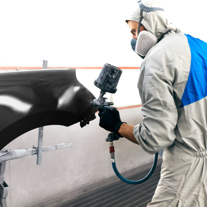 Premium High Build Black Acrylic Lacquer Primer Surfacer, 1 Gallon - Fast Filling, Drying, Easy Sanding, Excellent Adhesion, Apply Over Metal Steel