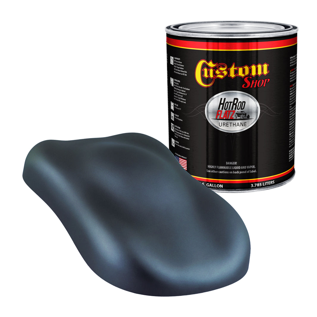 Military Flatz 595-25045 Insignia Blue - 2K Urethane Flat Automotive Paint - Gallon