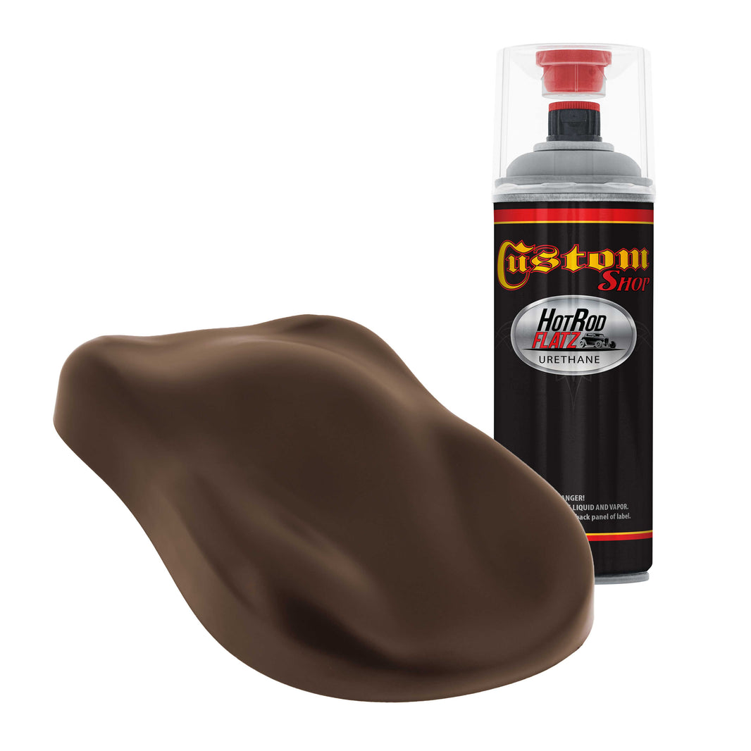Military Flatz 595-30051 Camo Brown - 2K Urethane Flat Automotive Paint - 2K Aerosol
