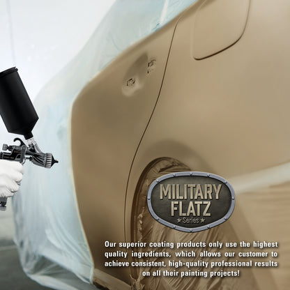 Military Flatz 595-33303 Khaki - 2K Urethane Flat Automotive Paint - Gallon