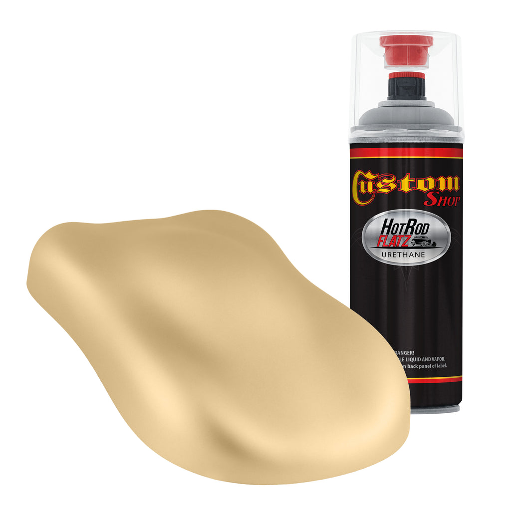 Military Flatz 595-33446 Desert Tan - 2K Urethane Flat Automotive Paint - 2K Aerosol