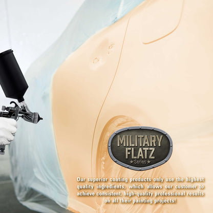 Military Flatz 595-33690 Field Tan - 2K Urethane Flat Automotive Paint -2K Aerosol