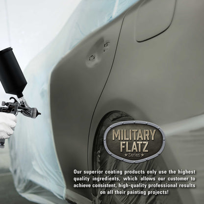 Military Flatz 595-34052 USMC Dark Olive - 2K Urethane Flat Automotive Paint - 2K Aerosol