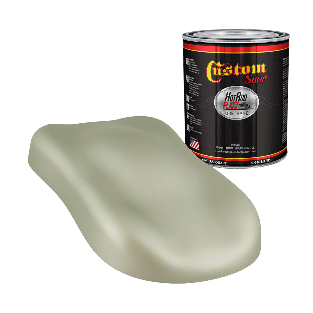 Military Flatz 595-34432 Army Gray Green - 2K Urethane Flat Automotive Paint - Quart