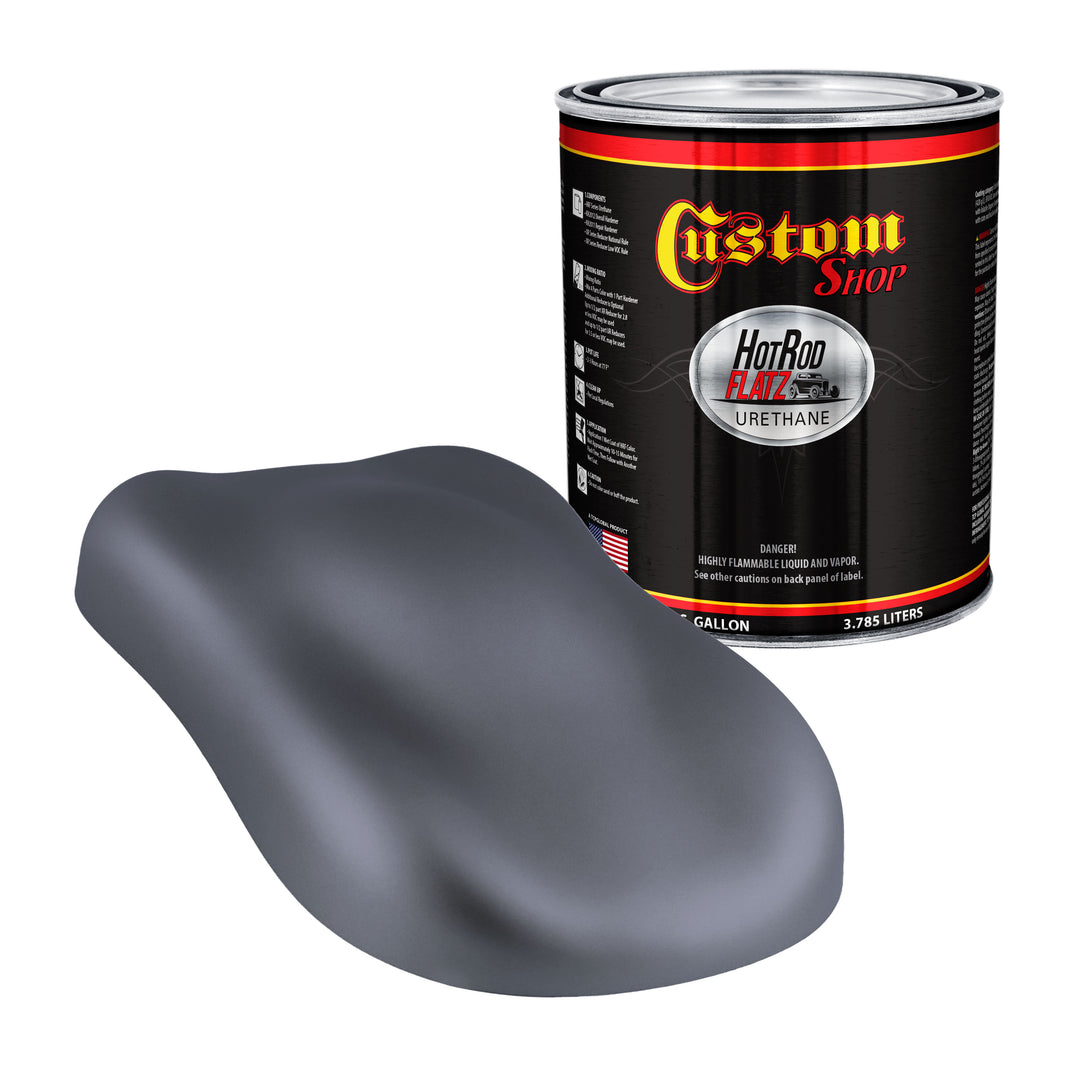 Military Flatz 595-36118 Battleship Gray - 2K Urethane Flat Automotive Paint - Gallon