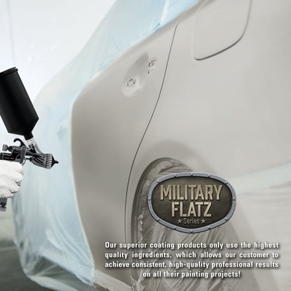 Military Flatz 595-36270 Haze Gray - 2K Urethane Flat Automotive Paint - Quart