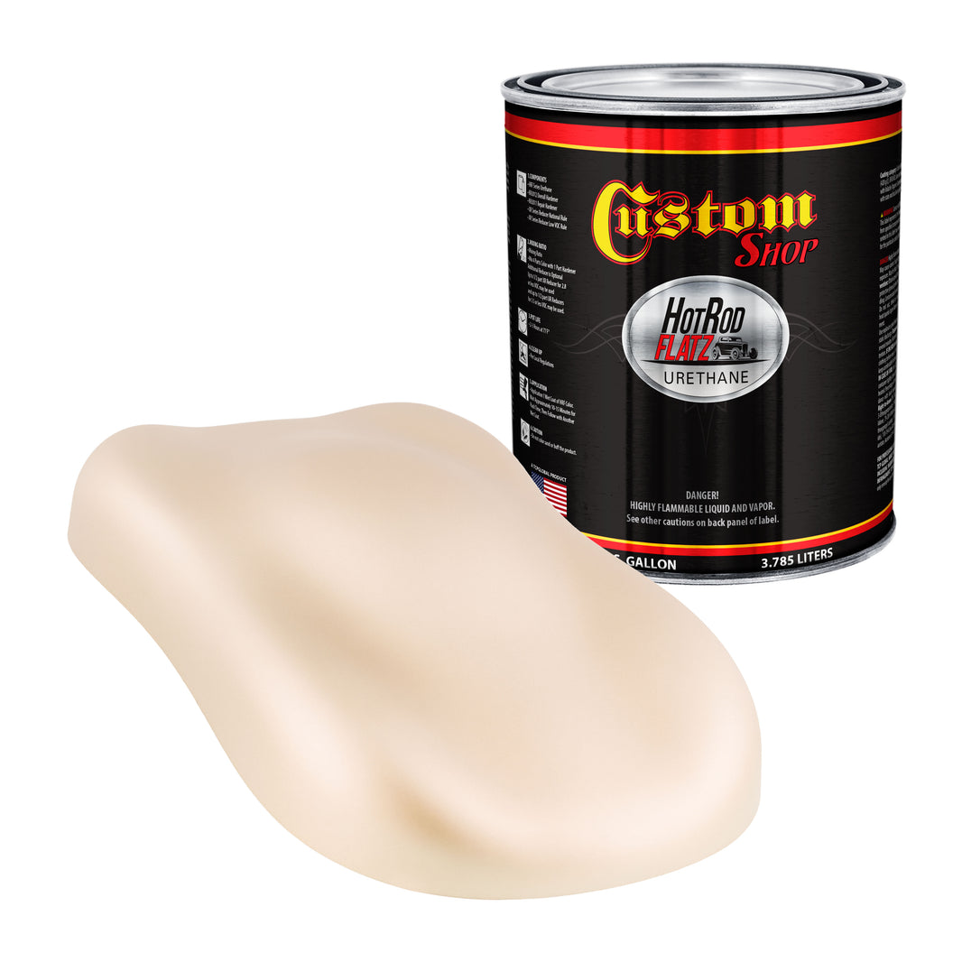 Military Flatz 595-36521 Frost Beige - 2K Urethane Flat Automotive Paint - Gallon