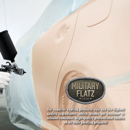 Military Flatz 595-36521 Frost Beige - 2K Urethane Flat Automotive Paint - 2K Aerosol