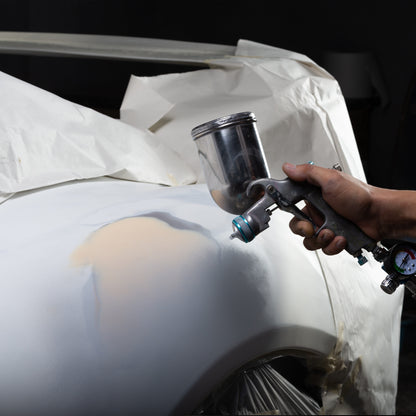 Premium 1K Acrylic Non-Sanding Primer Sealer Paint, Color White, 1 Gallon - Fast Drying, Ready-To-Spray, Apply Over Automotive Primer Surfacers