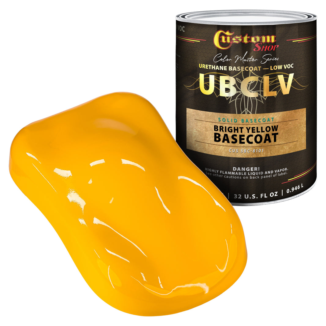 SBC Solid Basecoat - Bright Yellow Basecoat- Quart