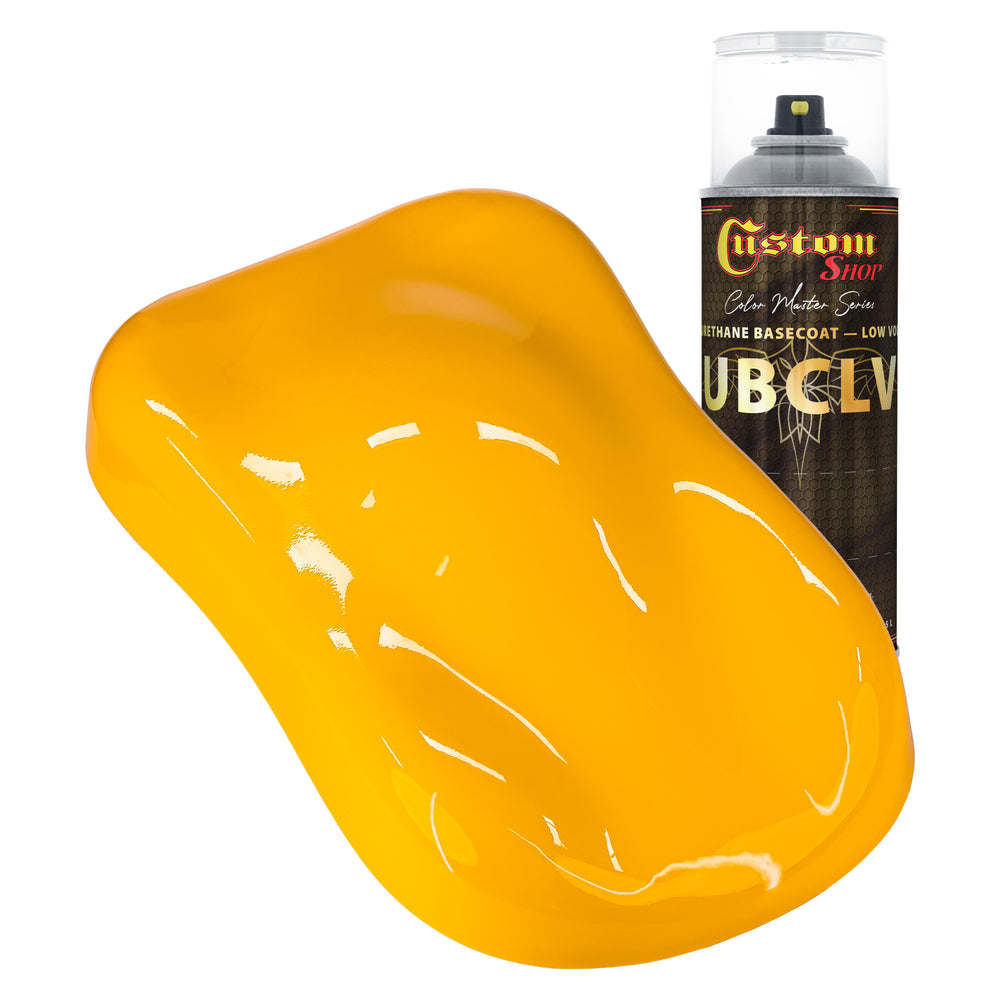 Custom Shop SBC Solid Basecoat - Bright Yellow Basecoat- Spray Can