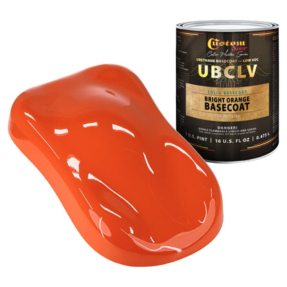 SBC Solid Basecoat - Bright Orange Basecoat- Pint