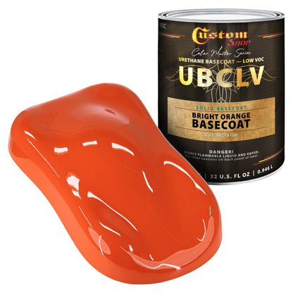 SBC Solid Basecoat - Bright Orange Basecoat- Quart