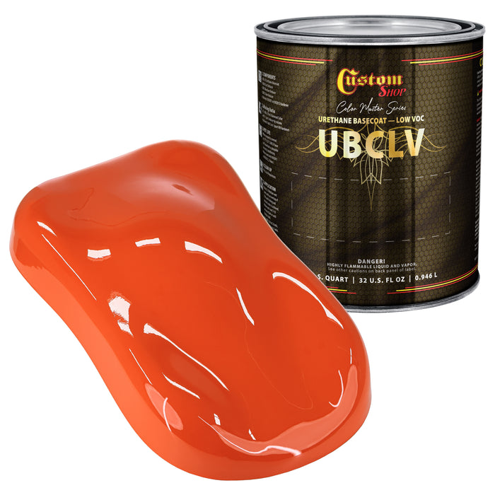 Custom Shop SBC Solid Basecoat - Bright Orange Basecoat- Quart