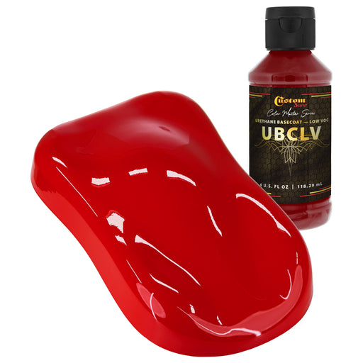 Custom Shop SBC Solid Basecoat - Bright Red Basecoat- 4-Ounce Bottle