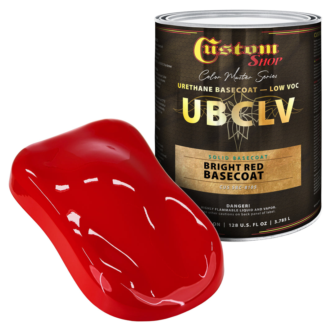 SBC Solid Basecoat - Bright Red Basecoat- Gallon