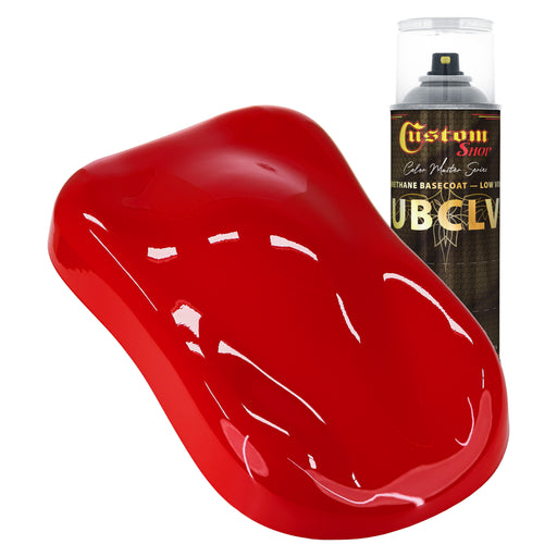 Custom Shop SBC Solid Basecoat - Bright Red Basecoat- Spray Can