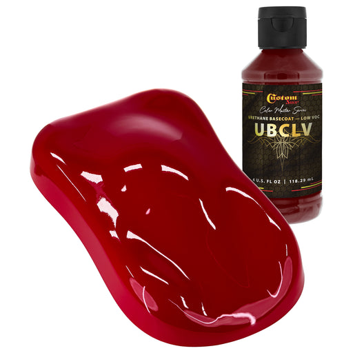 Custom Shop SBC Solid Basecoat - Cherry Red Basecoat- 4-Ounce Bottle