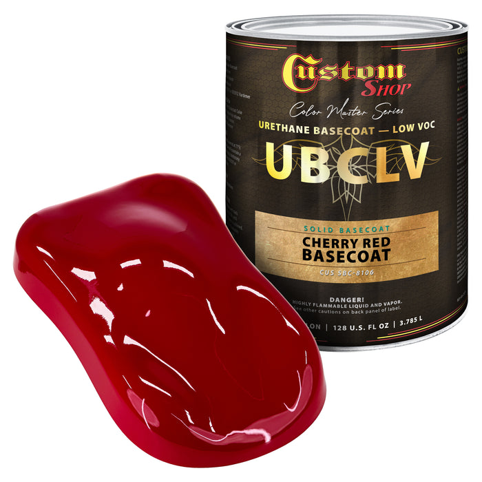 Custom Shop SBC Solid Basecoat - Cherry Red Basecoat- Gallon