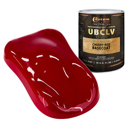 SBC Solid Basecoat - Cherry Red Basecoat- Pint