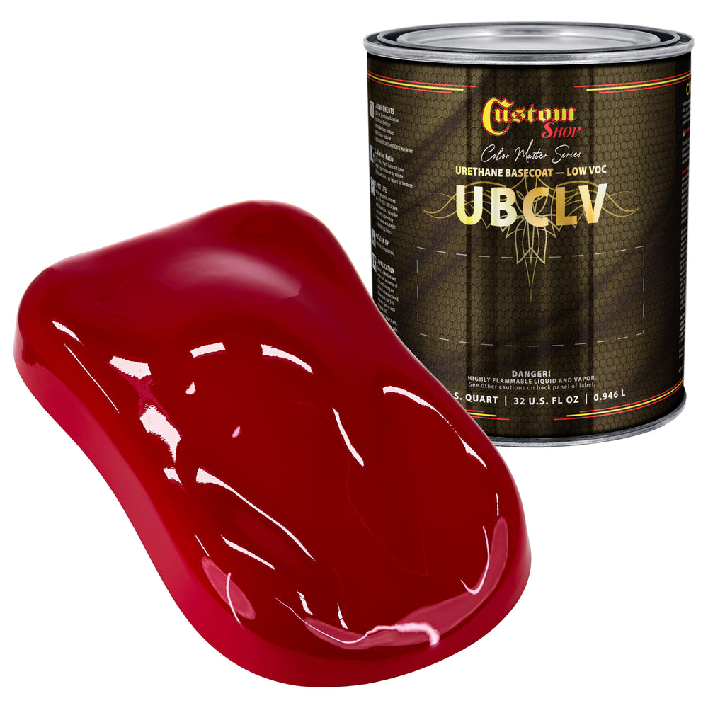 Custom Shop SBC Solid Basecoat - Cherry Red Basecoat- Quart