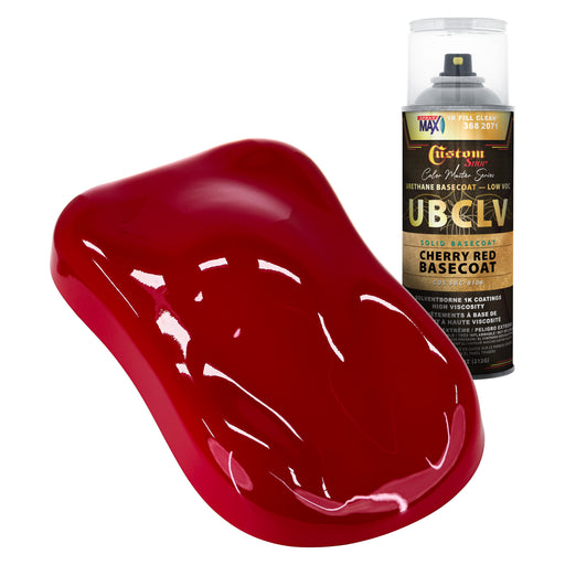 Custom Shop SBC Solid Basecoat - Cherry Red Basecoat- Spray Can