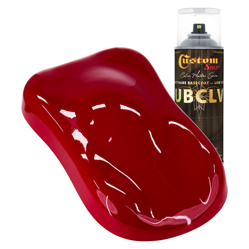 Custom Shop SBC Solid Basecoat - Cherry Red Basecoat- Spray Can