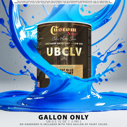SBC Solid Basecoat - Bright Blue Basecoat- Gallon