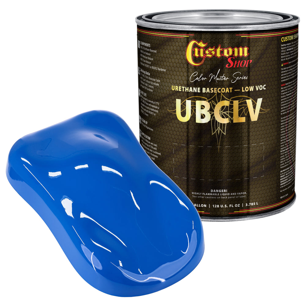 Custom Shop SBC Solid Basecoat - Bright Blue Basecoat- Gallon