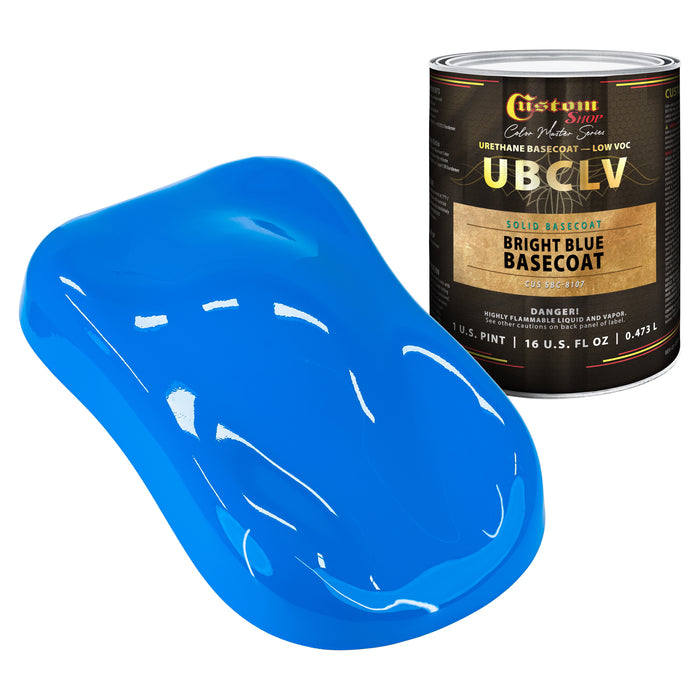 Custom Shop SBC Solid Basecoat - Bright Blue Basecoat- Pint