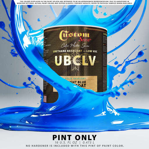 Custom Shop SBC Solid Basecoat - Bright Blue Basecoat- Pint