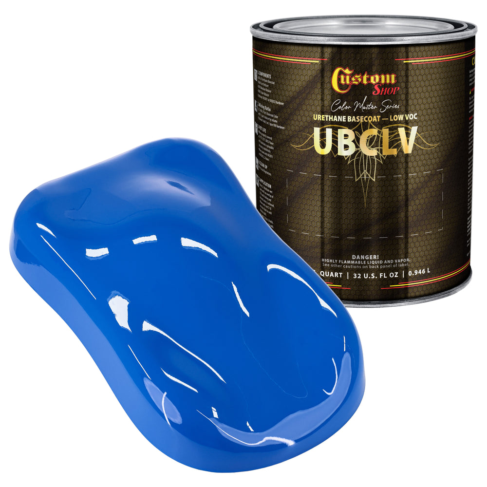 Custom Shop SBC Solid Basecoat - Bright Blue Basecoat- Quart