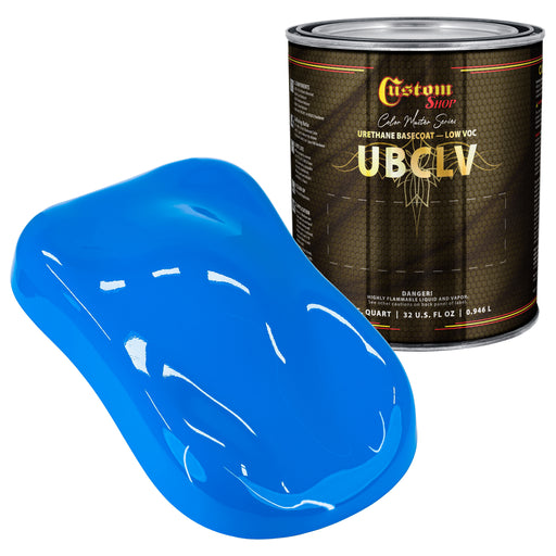 Custom Shop SBC Solid Basecoat - Bright Blue Basecoat- Quart