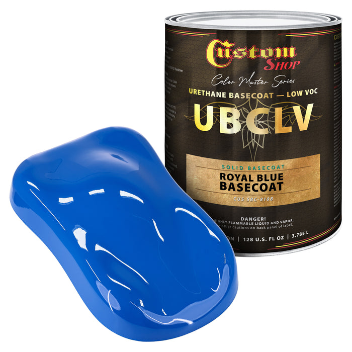 Custom Shop SBC Solid Basecoat - Royal Blue Basecoat- Gallon