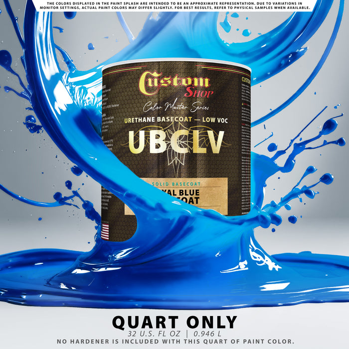 Custom Shop SBC Solid Basecoat - Royal Blue Basecoat- Quart