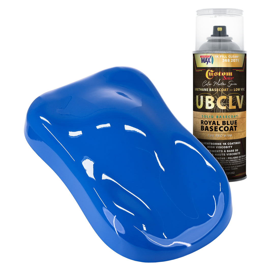 SBC Solid Basecoat - Royal Blue Basecoat- Spray Can