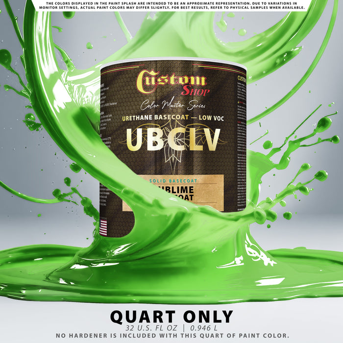 Custom Shop SBC Solid Basecoat - Sublime Basecoat- Quart