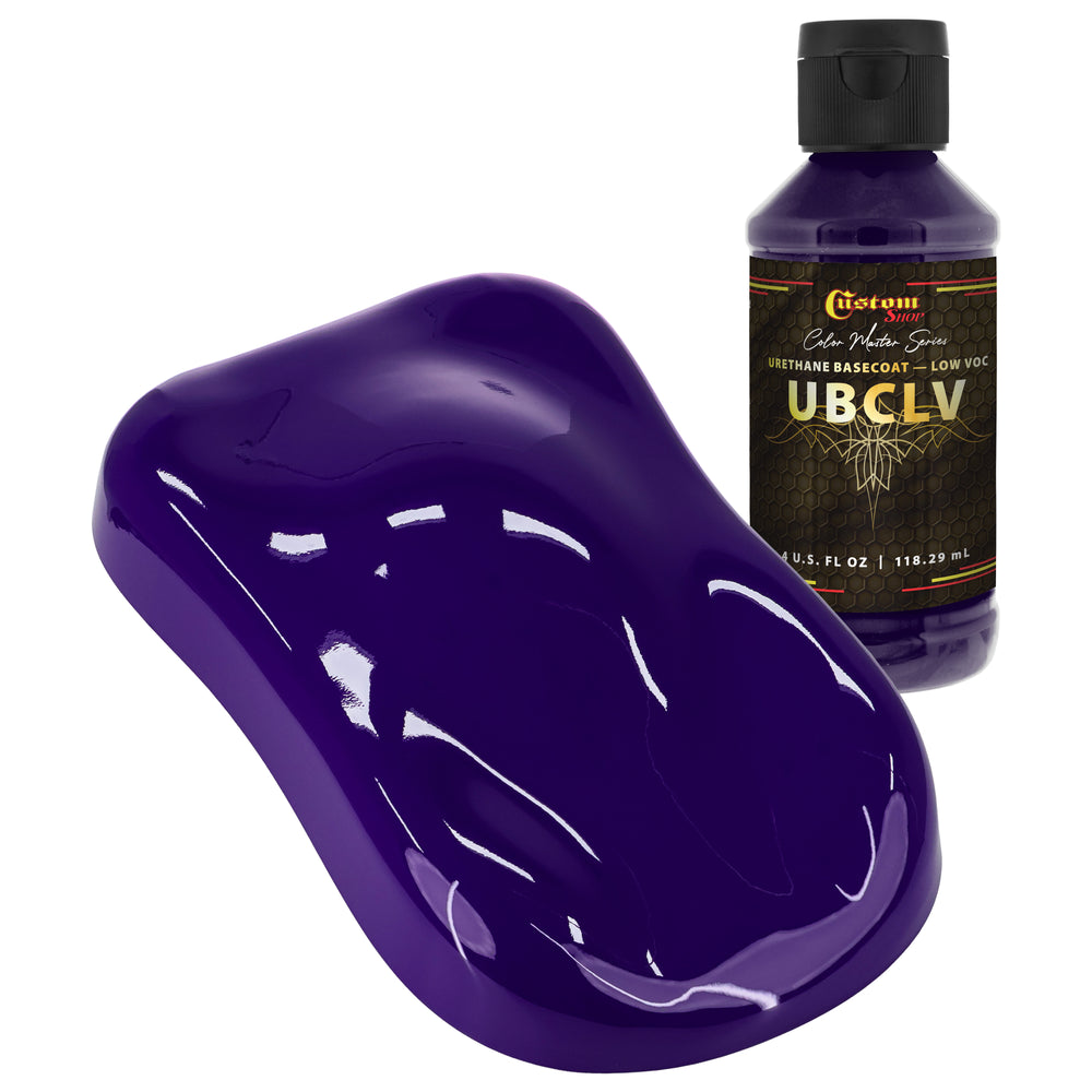 Custom Shop SBC Solid Basecoat - Purple Basecoat - 4-Ounce Ready to Spray Bottle