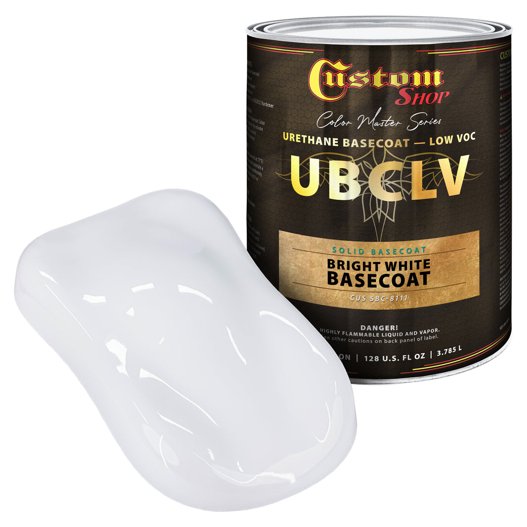 SBC Solid Basecoat - Bright White Basecoat- Gallon