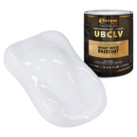 SBC Solid Basecoat - Bright White Basecoat- Pint