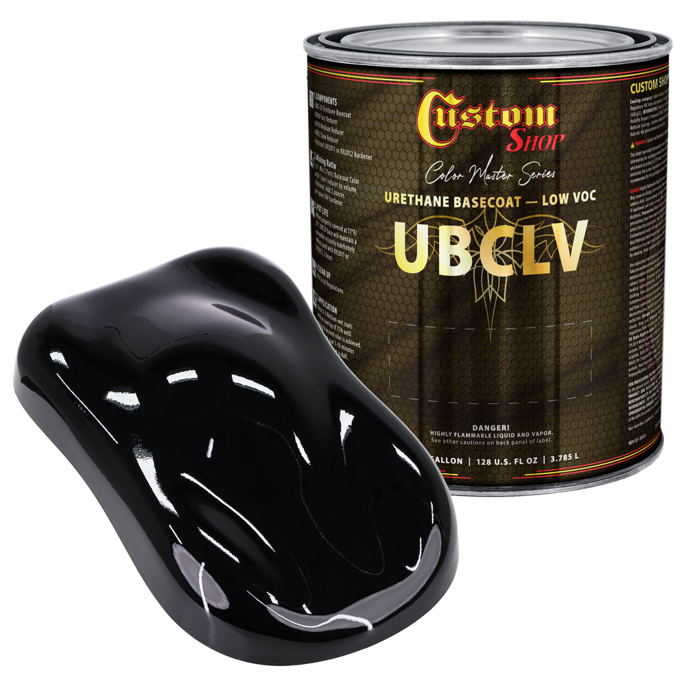 Custom Shop SBC Solid Basecoat - Jet Black Basecoat- Gallon