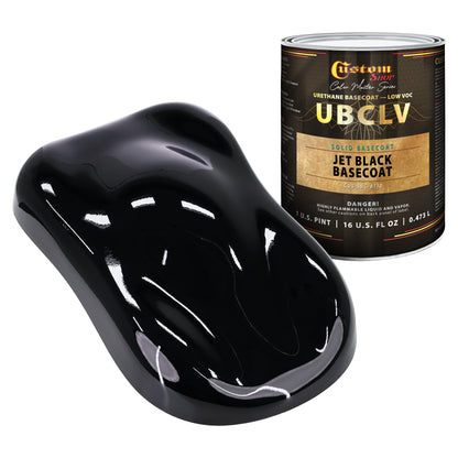 SBC Solid Basecoat - Jet Black Basecoat- Pint