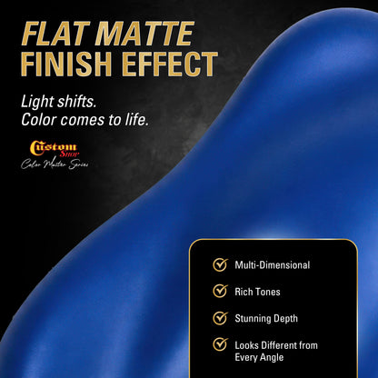 SBC Solid Basecoat - Royal Blue Basecoat- Gallon Matte Kit