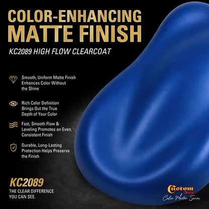 SBC Solid Basecoat - Royal Blue Basecoat- Gallon Matte Kit