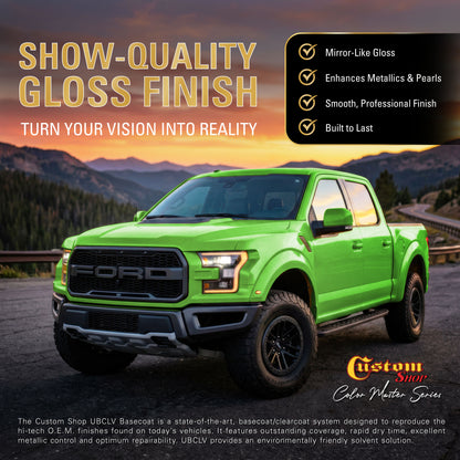 SBC Solid Basecoat - Sublime Basecoat- Gallon Ultra Flow Kit