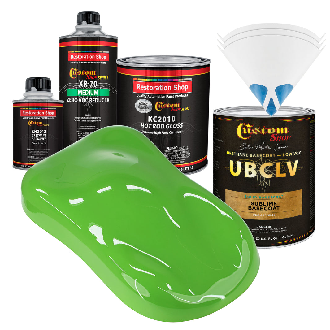 SBC Solid Basecoat - Sublime Basecoat- Quart Gloss Kit