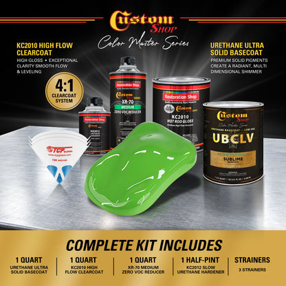 SBC Solid Basecoat - Sublime Basecoat- Quart Gloss Kit