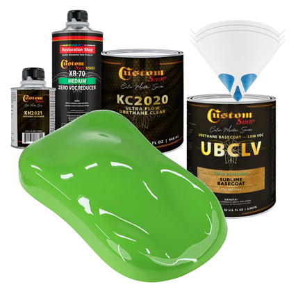SBC Solid Basecoat - Sublime Basecoat- Quart Ultra Flow Kit